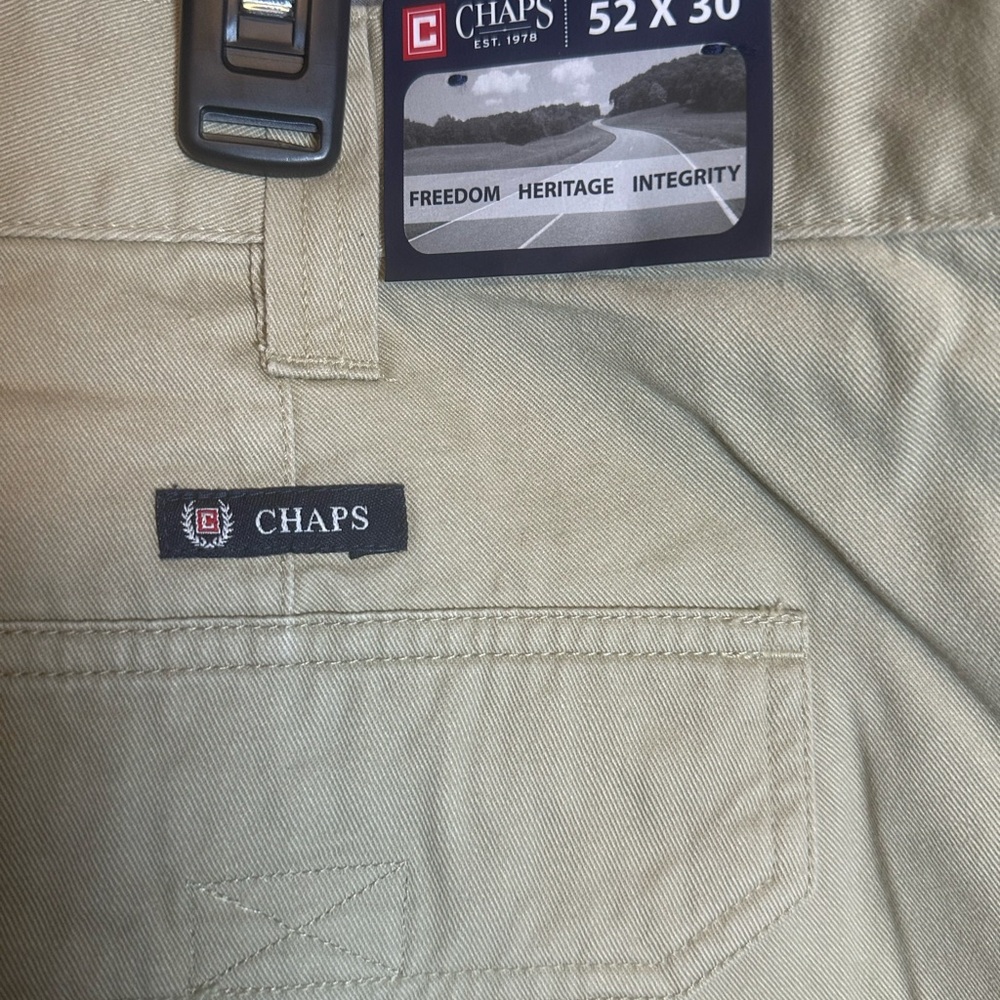 Chaps Men's Khaki Chinos